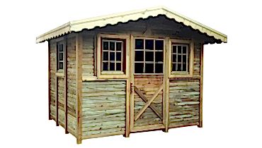 AHŞAP BAHÇE DEPOLAMA